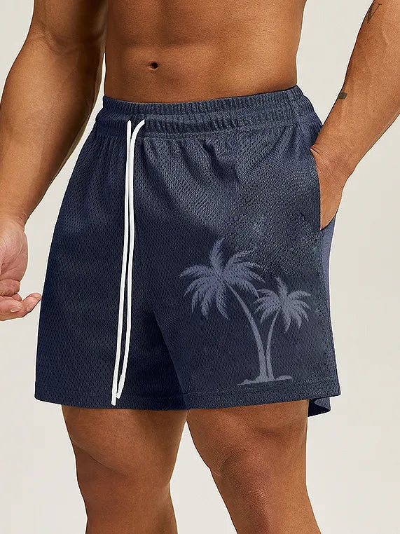 Hawaiian Palm Tree Board Shorts