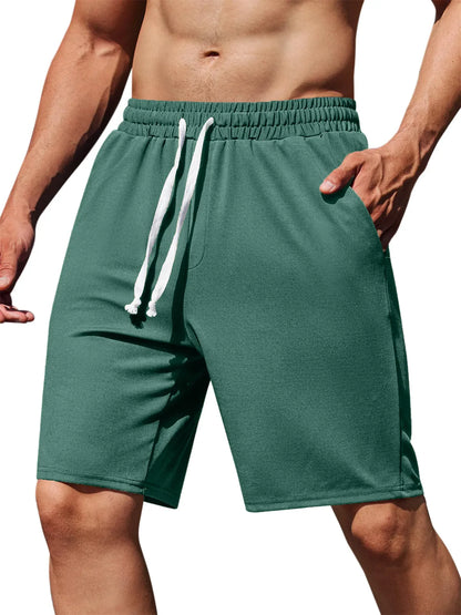 Cotton Pocket Knit Elastic Shorts