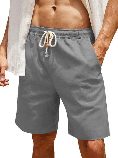 Linen Quarter Shorts