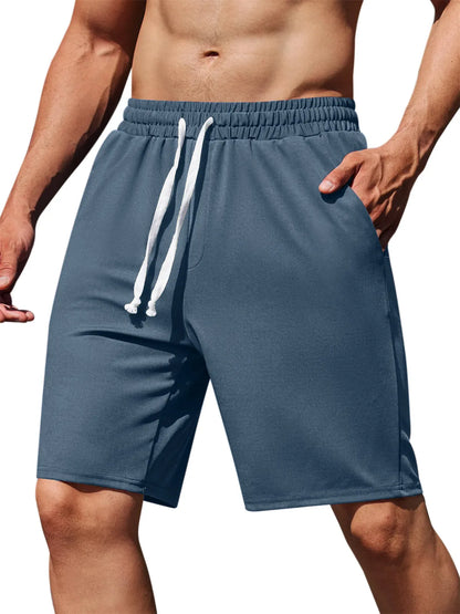 Cotton Pocket Knit Elastic Shorts