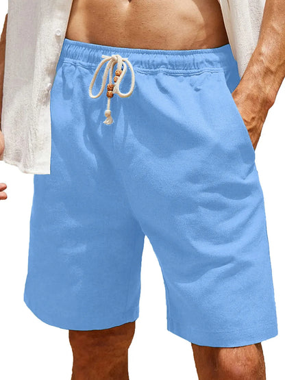 Linen Quarter Shorts