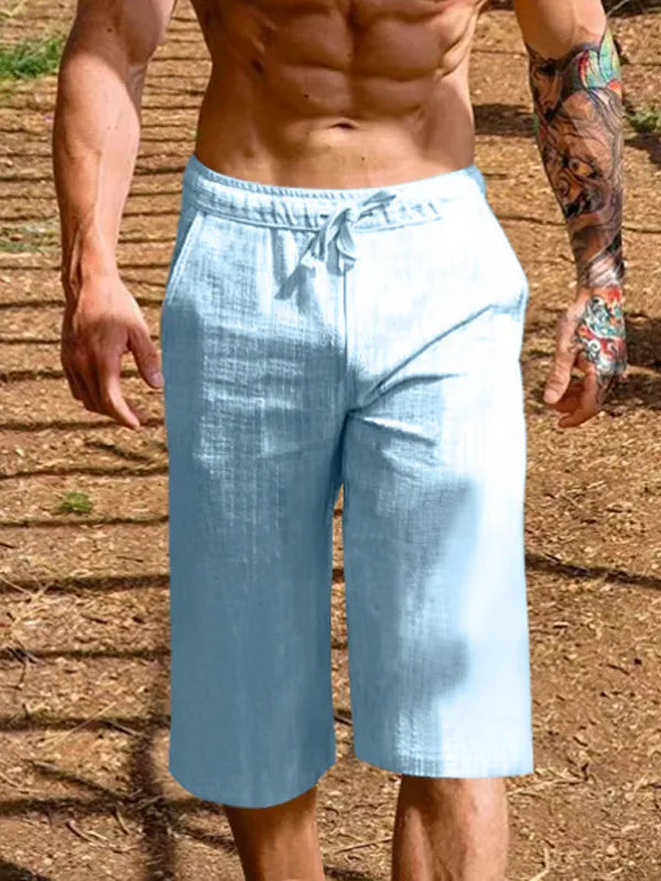 Hawaiian Holiday Loose Straight Pants