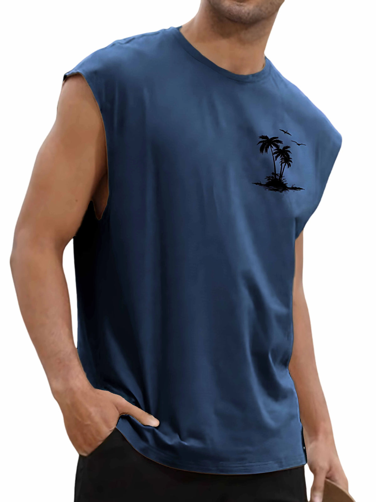 Hawaiian Beach Coconut Vest