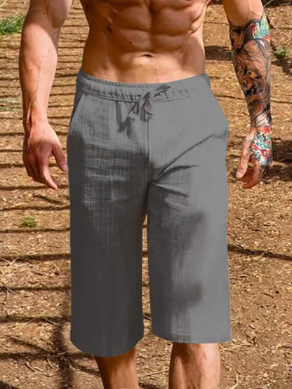 Hawaiian Holiday Loose Straight Pants