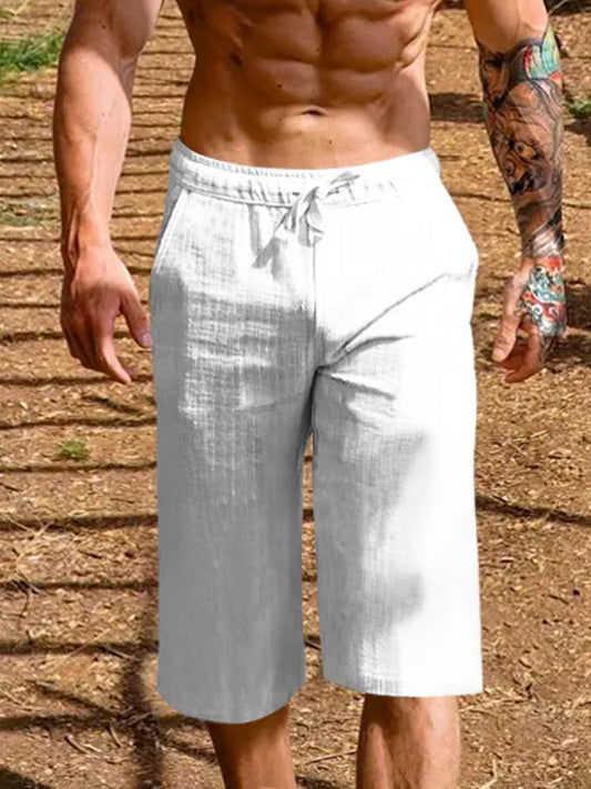 Hawaiian Holiday Loose Straight Pants