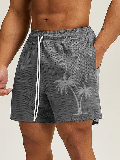 Hawaiian Palm Tree Board Shorts