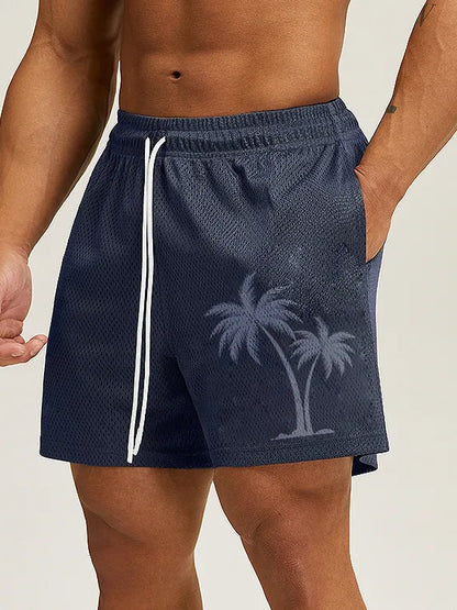 Hawaiian Palm Tree Board Shorts