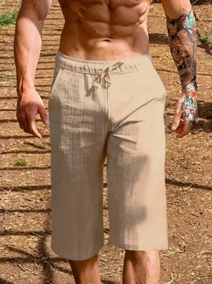 Hawaiian Holiday Loose Straight Pants