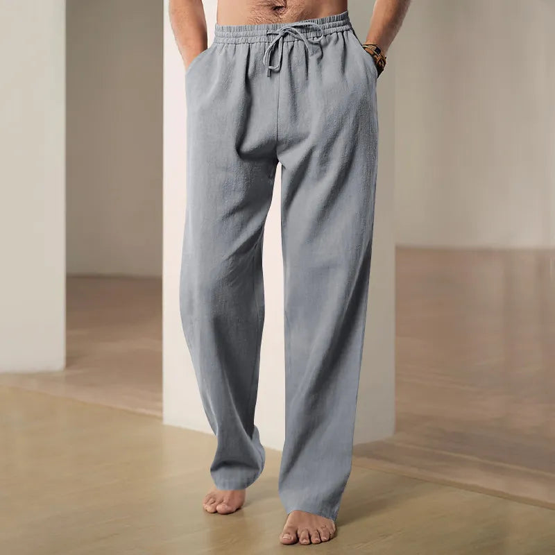 Breathable Linen Loose Pants