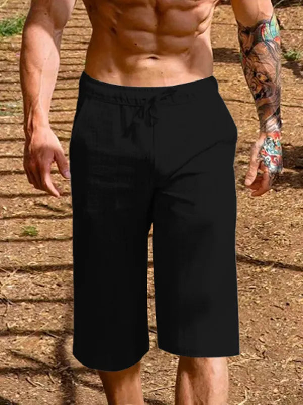 Hawaiian Holiday Loose Straight Pants