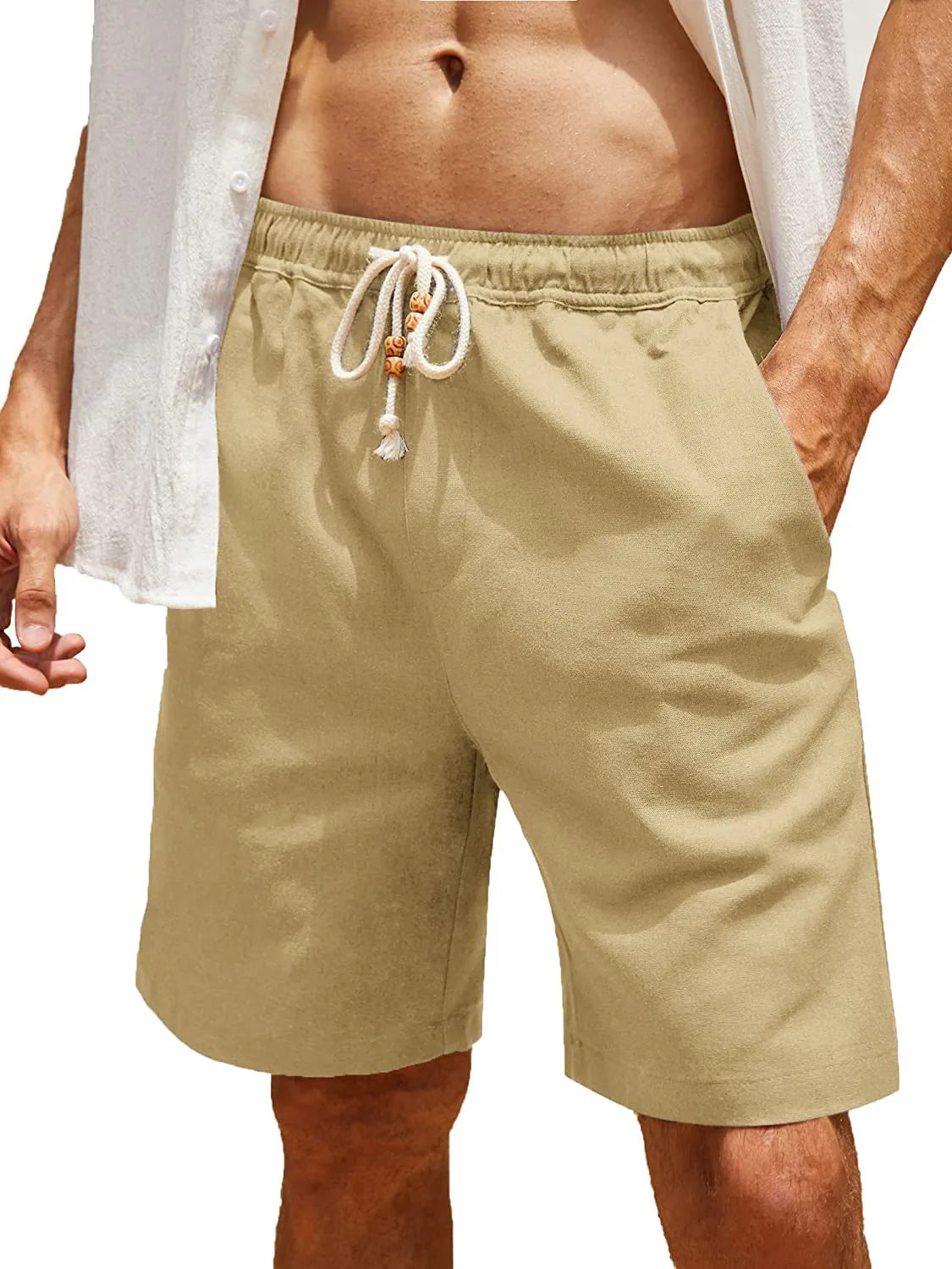 Linen Quarter Shorts