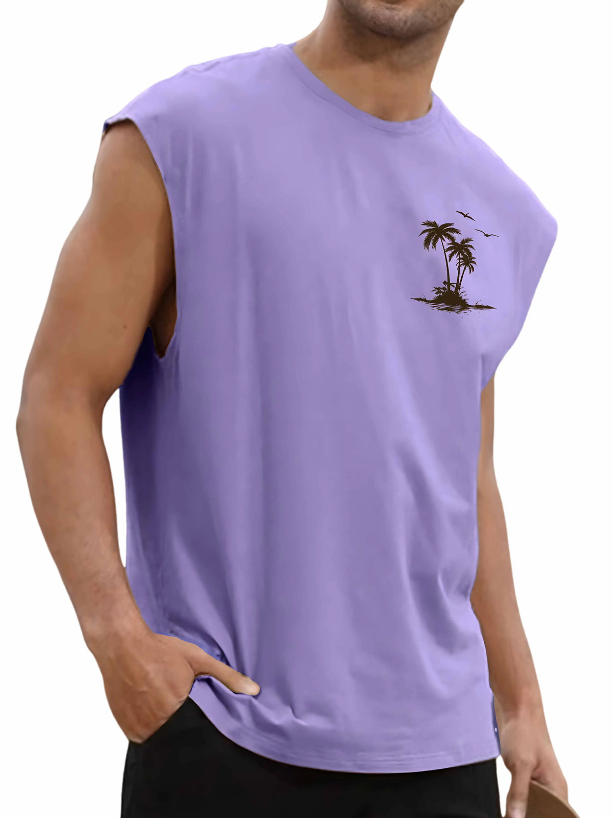 Hawaiian Beach Coconut Vest
