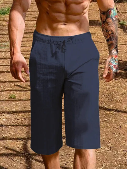 Hawaiian Holiday Loose Straight Pants